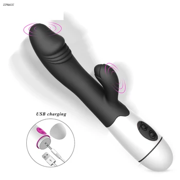 Polnjenje G spot Vibrator Vodotesen sex igrača Vibrator Ženska Masturbacija rabbit vibrator Seks Odraslih izdelek Za Ženske