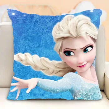 Popusti Zamrznjene Elsa Princesa Dekleta Dekorativni nap Blazino Primerih Blazine Pokrov na Posteljo, Kavč Otrok Darilo za Rojstni dan 40x40cm