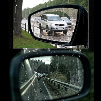 Avto Styling Jasno Nepremočljiva Film Rearview Mirror Anti Meglo Anti-Glare 2 Kosa Avtomobilski Pribor Splošno Vrsta Avto Dekor