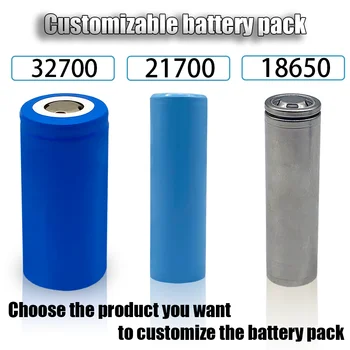 Po meri 18650 21700 32700 V baterijski paket, itd. lahko prilagodite glede na velikost in povezave vrata, ki jih stranke