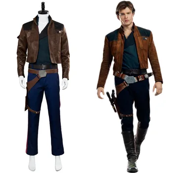 Solo: A Star Zgodba Han Solo Cosplay Kostum Pasu Celoten Sklop Odraslih Halloween Kostum Po Meri
