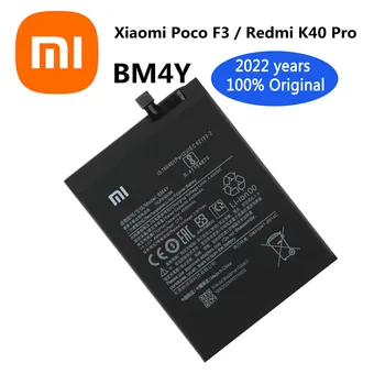 BM4Y Xiao mi Prvotno Pametni Telefon Baterija Za Xiaomi Poco F3 Redmi K40 Pro K40 Pro Visoke zmogljivosti 4520mAh Zamenjava Baterij