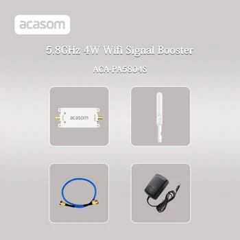 WiFi6 5.8 GHz 4W Wifi Signala Ojačevalnik, Brezžični Repetitor Booster WIFI Usmerjevalnik Range Extender