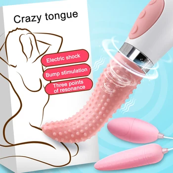 MizzZeeMagic jezika skoki jajce ženski z električnim spogleduje masturbacija naprave zunanje stimulacije odraslih erotično sex izdelki