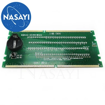 Namizje DDR2 DDR3 2-v-1 za Pomnilnik s Svetlobo Tester DDR2 Tester DDR3 Tester