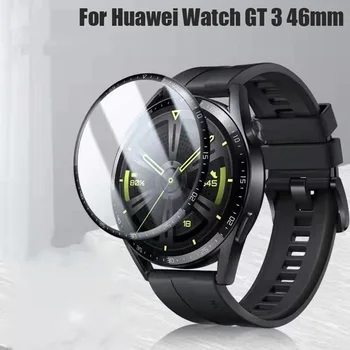 Zaščitna folija Za Huawei Watch GT 3 46mm SmartWatch Screen Protector Film Polno Kritje Jasno TPU Ukrivljen Anti-Scratch Dodatki