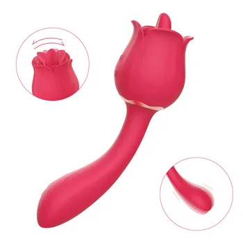 Sesanju Rose Vibrator Ženskega Klitorisa Sesalni Vakuumske Stimulator Vaginalne Massager Odraslih Izdelkov Rose Z Vibriranjem Seks Igrače