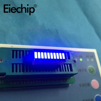 5pcs visoko kakovostne 10-segment svetlobe bar 10-segment digitalni prikaz 10-segment modra CL1010B modri zaslon 10-segment LED modra