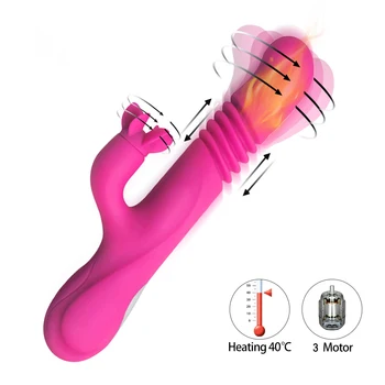 Močno Segrevajo Odsek G-Spot Vibrator Za Ženske Klitoris Stimulator Seks, Erotično Igrače Za Odrasle, Vibratorji Ženski za Pare