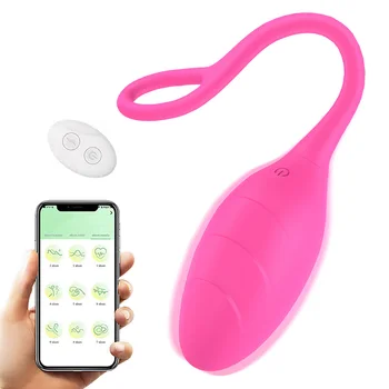 G Spot Bullet Vibrator APP Remote Control Vibracijsko Jajce Keglove Žogo Hlačke Vaginalne Stimulator Klitorisa Sex Igrače za Ženske