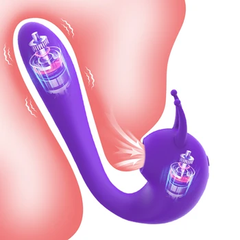 10 Frekvenco, Dildo, Vibrator Ženska Masturbacija Naprave G-spot Vagina Stimulator Klitoris Sesanju Massager Sex Igrače za Par